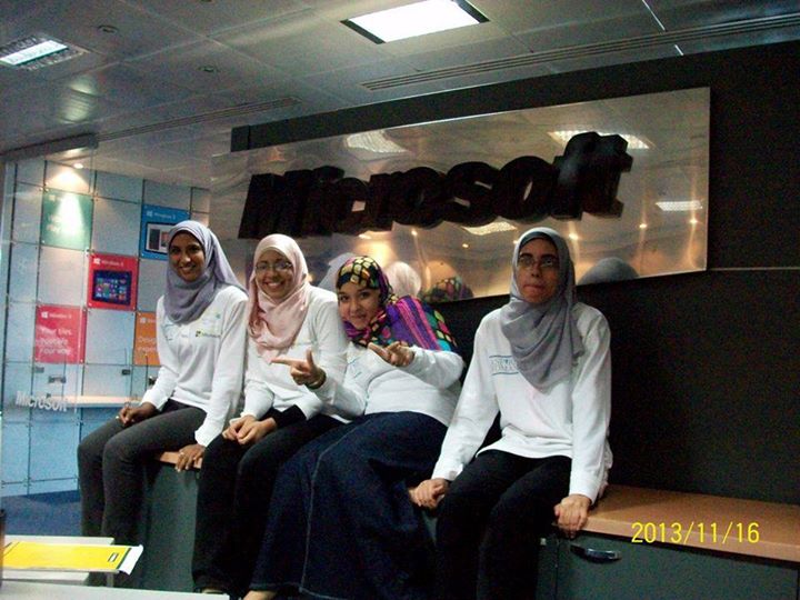 طلاب الثقافى فى زيارة لميكروسوفت مصر بالقرية الذكية